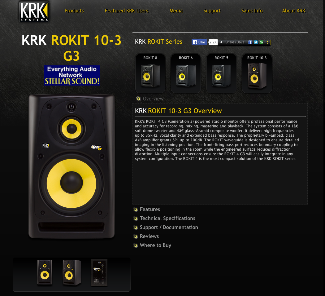 KRK Rokit 10.3