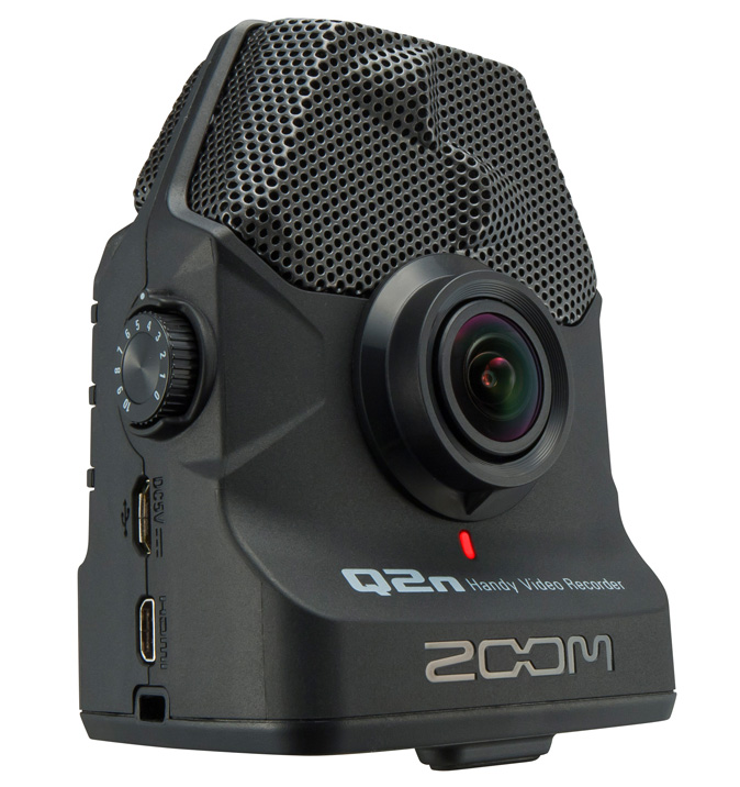 Zoom Q2n Front SlantLeft