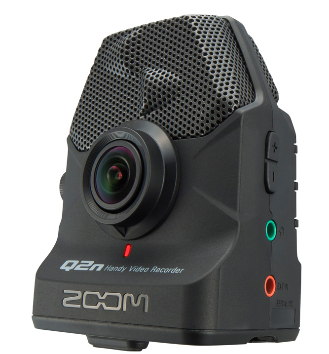 Zoom Q2n Front SlantRight