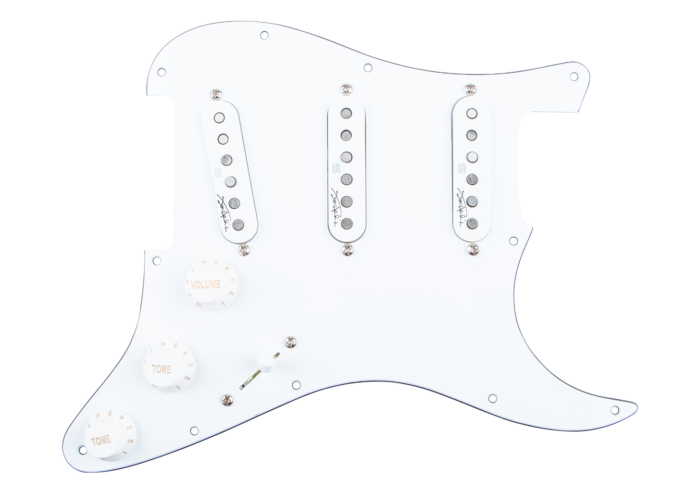Hendrix Voodoo Pickguard Top BW 700x493