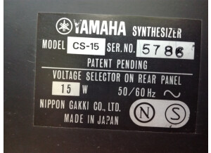 Yamaha CS15 (91833)