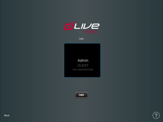 Allen &amp; Heath dLive OneMix : dLive OneMix GUI 5