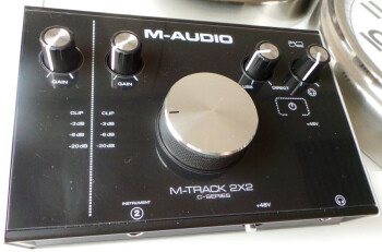 M-Audio M-Track 2x2 : M Audio M Track 2X2 1