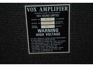 Vox AC30 Top Boost Vintage (68599)