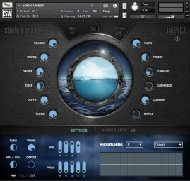 Sonic Ocean GUI Sonic Ocean GUI