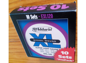D'Addario XL Nickel Round Wound - EXL120-10P (82969)