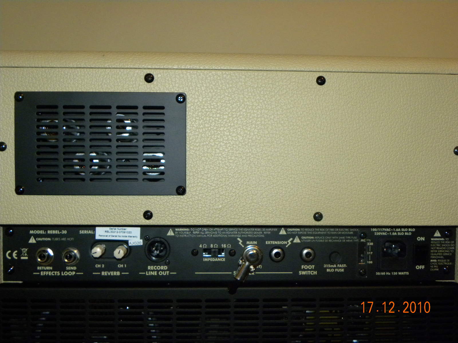 Egnater Rebel-30 212