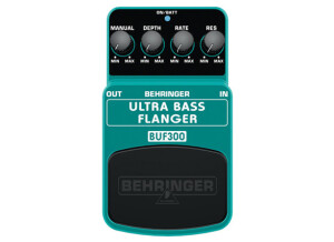 Behringer Ultra Bass Flanger BUF300 vue aéerienne