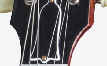Gibson Mark Knopfler 1958 Les Paul Aged &amp; Signed : LP58MKTASBNH1 PLASTICS PANEL 02