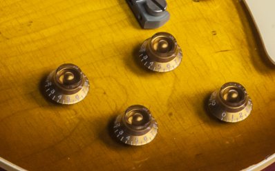 Gibson Mark Knopfler 1958 Les Paul Aged &amp; Signed : LP58MKTASBNH1 ELECTRONICS PANEL 02