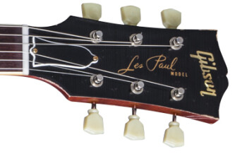 Gibson Mark Knopfler 1958 Les Paul Aged & Signed : LP58MKTASBNH1 FRETBOARD PANEL 01 Gibson Mark Knopfler 1958 Les Paul Aged & Signed : LP58MKTASBNH1 FRETBOARD PANEL 01