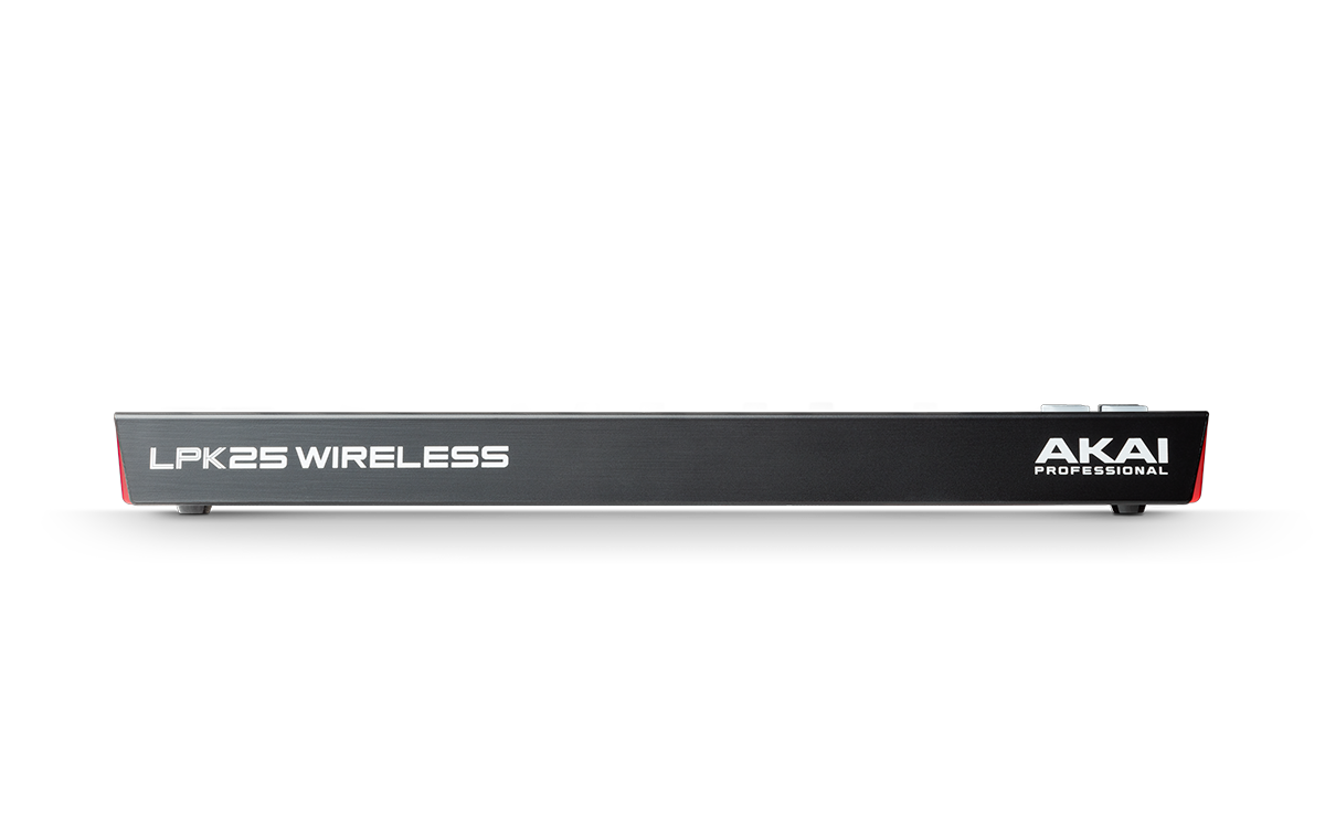 Akai LPK25 Wireless : LPK25Wireless rear 1200x750
