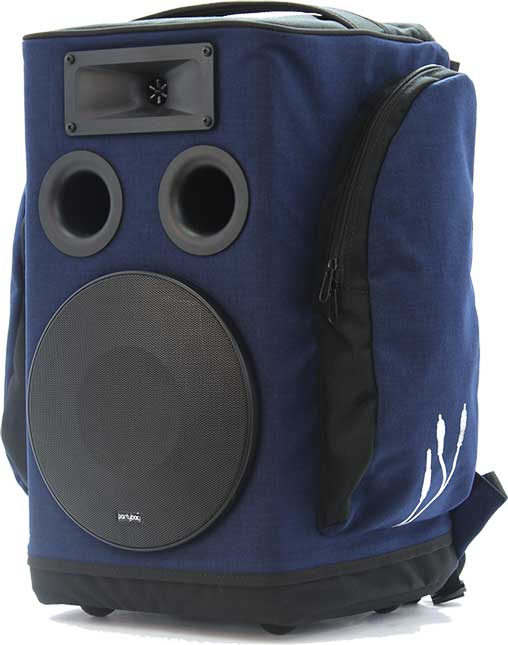 Partybag Partybag 6 : 03 blue angolo grid