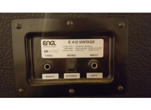 ENGL E412SG Standard Straight 4x12 Cabinet (12451)
