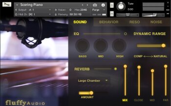 Fluffy Audio Scoring Piano : Scoring Piano GUI Fluffy Audio Scoring Piano : Scoring Piano GUI
