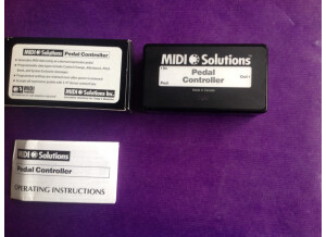 Midi Solutions Pedal Controller (18370)