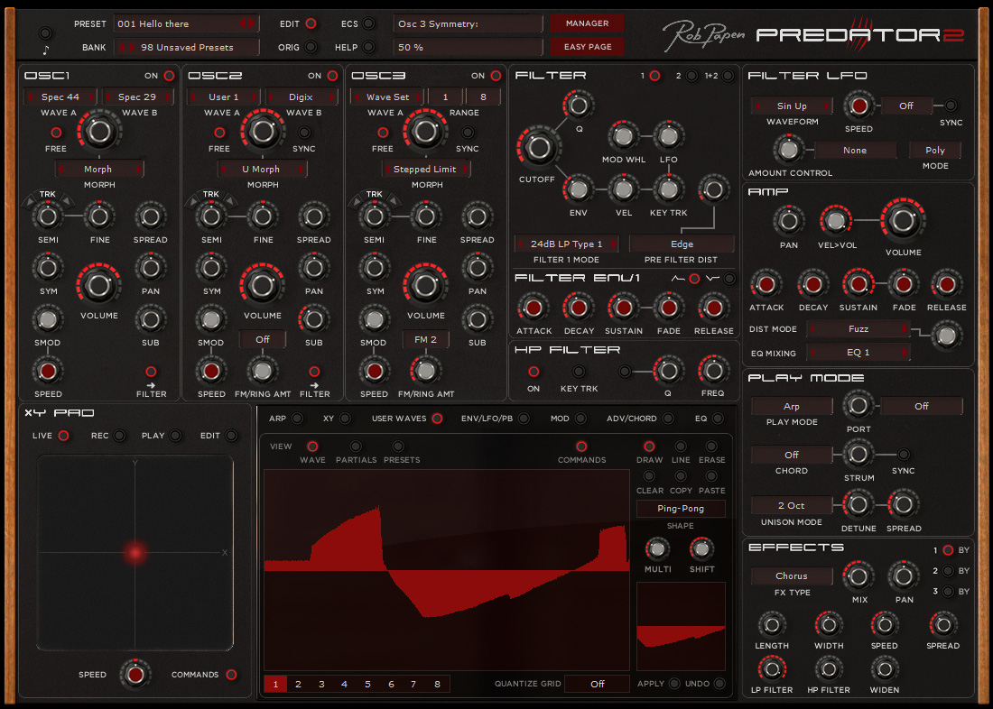 Predator2 User Waves Wave