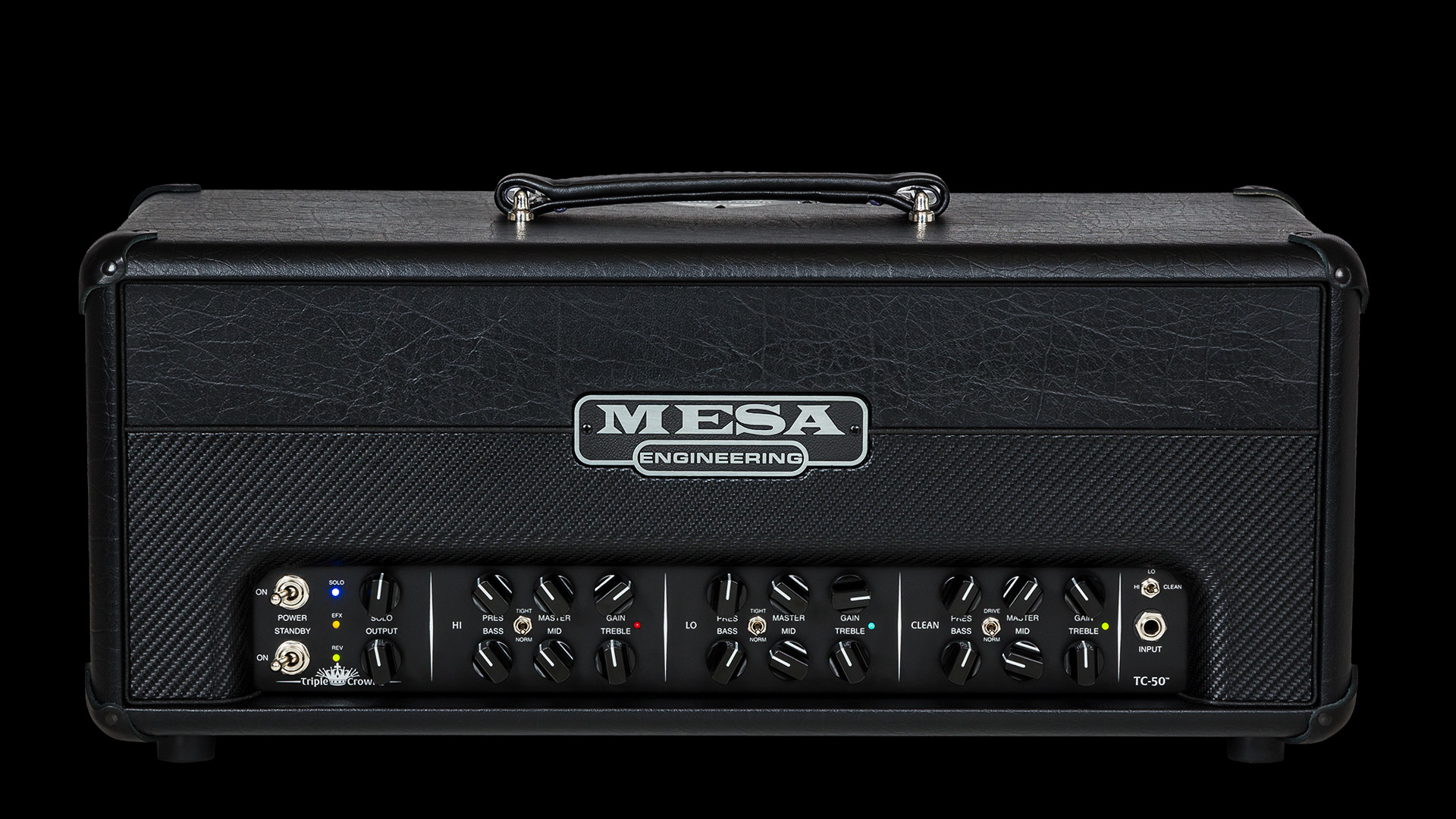Mesa Boogie Triple Crown TC-50 Head : TC50 Head front high rez