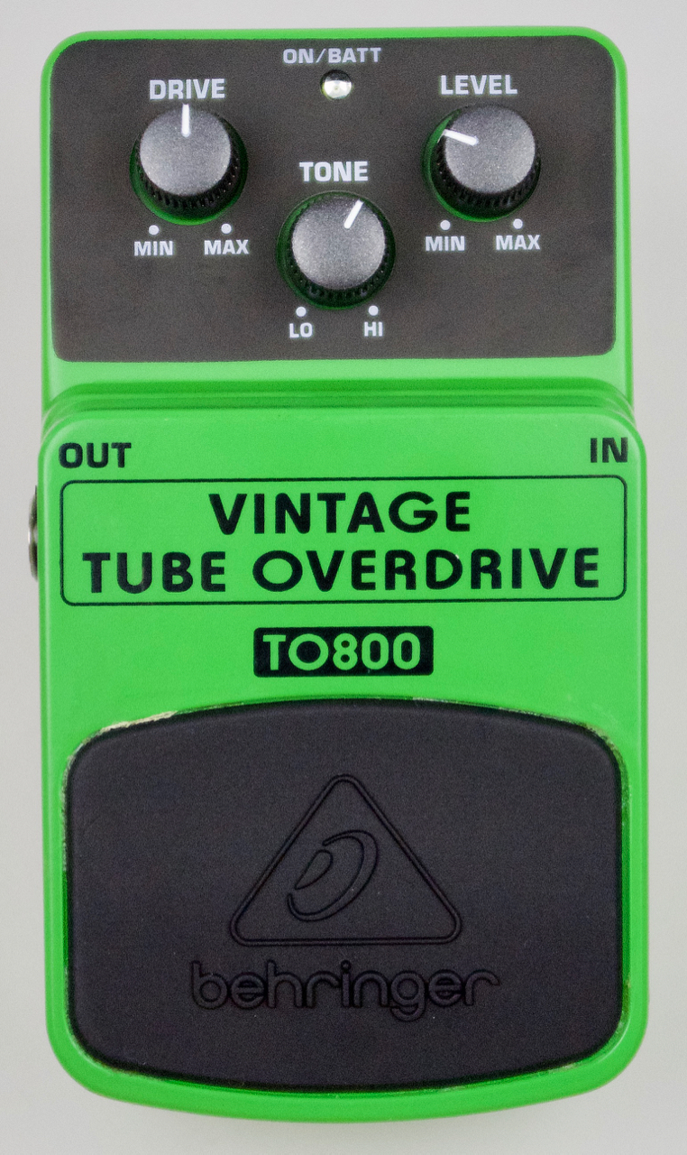 Behringer Vintage Tube Overdrive TO800 : Behringer TO800 1