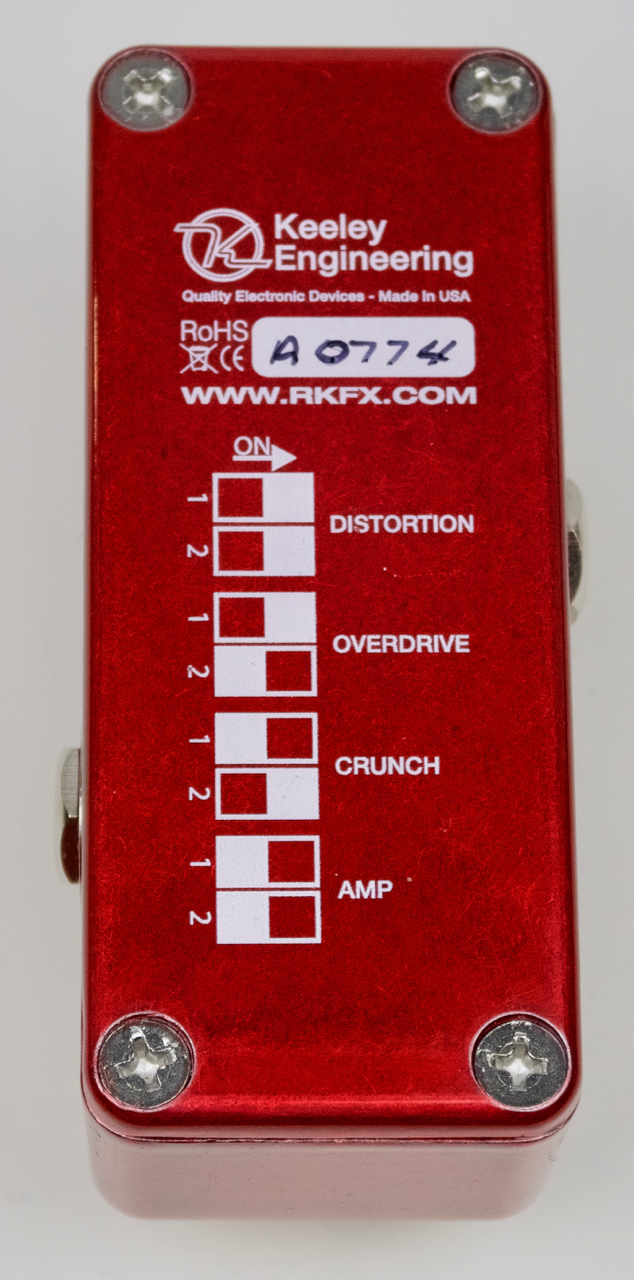 Keeley Electronics Red Dirt Mini : Keeley Red Dirt 5