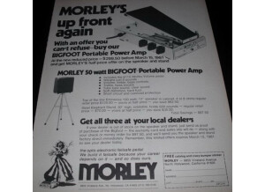 Morley Bigfoot Power Amp Brochure