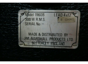 Marshall 1960B JCM800 Lead (69002)