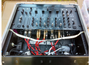 Pioneer DJM 5000 table de mixage DJ + Flight Case XLR JACK déco LED (1)