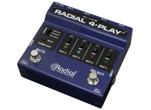 Radial Engineering 4-Play Multi-Output DI Box