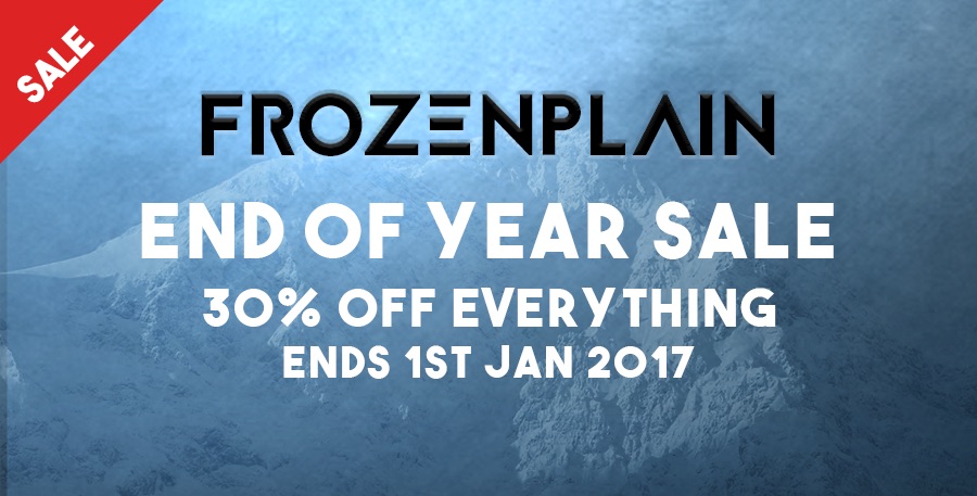 FrozenPlain : end of year sale 20162 2