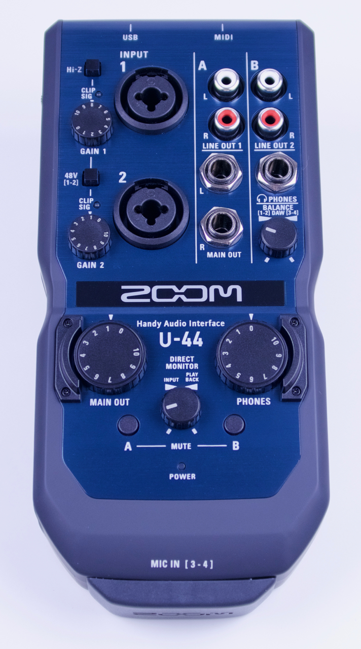 Zoom U-44 : Zoom U 44 1