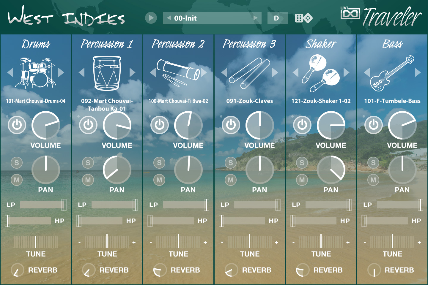 WS GUI Traveler WestIndies