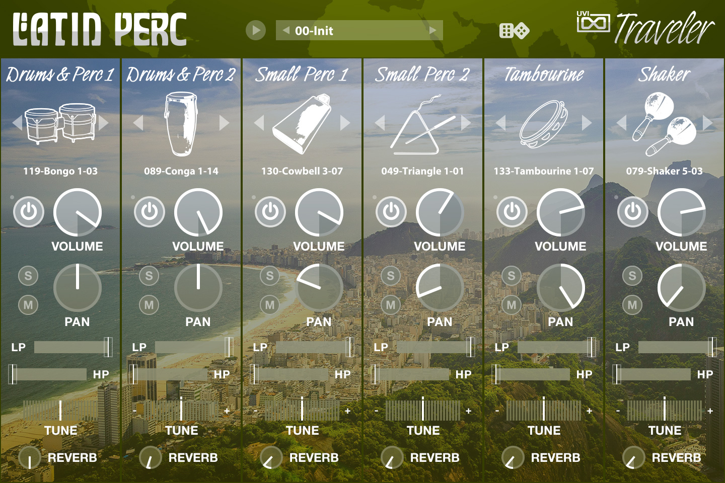 WS GUI Traveler LatinPerc