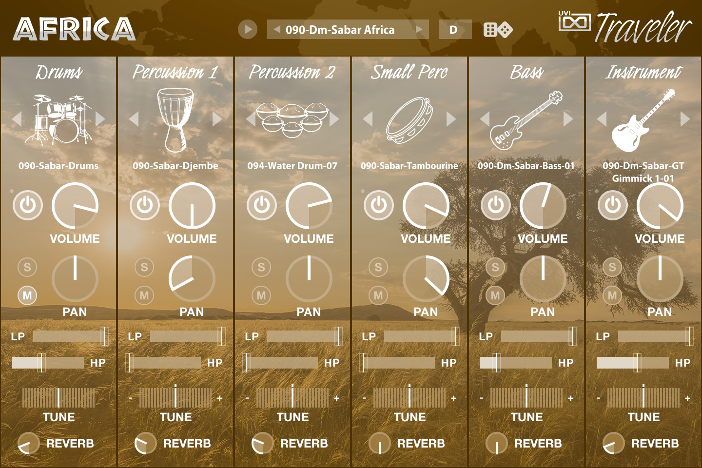 WS GUI Traveler Africa