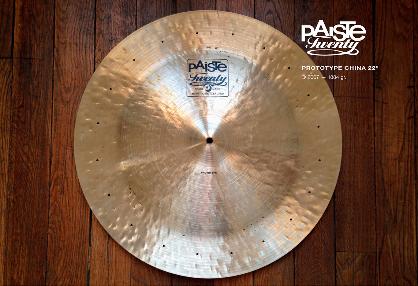 Paiste Twenty Prototype China 22"