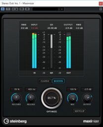 Steinberg Cubase Pro 9 : maximizer Steinberg Cubase Pro 9 : maximizer