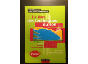 Dunod Le livre des techniques du son (Tome 1) (64177)