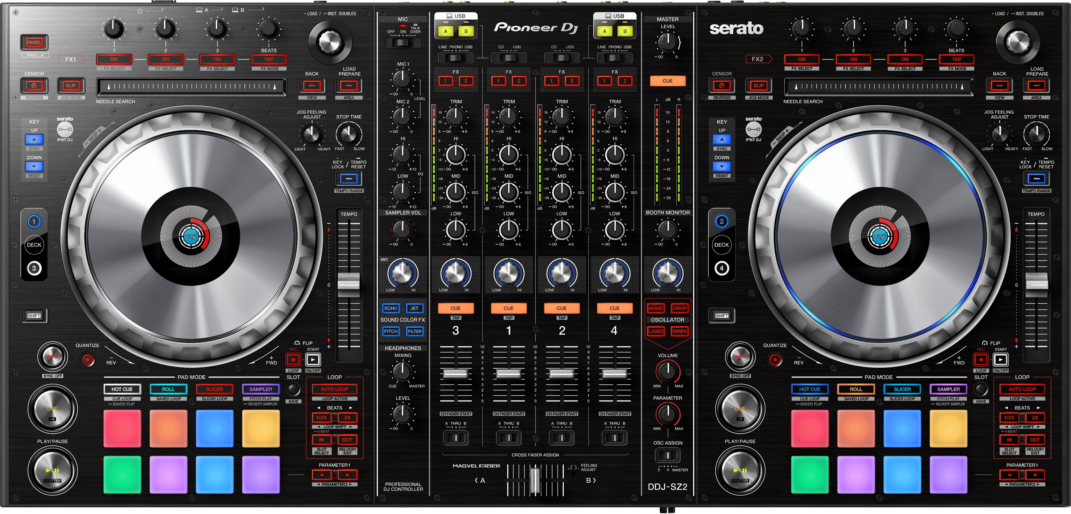 Pioneer DDJ-SZ2 : ddj sz2 top new