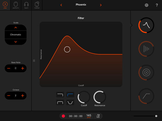 Oval Synth iPad 2