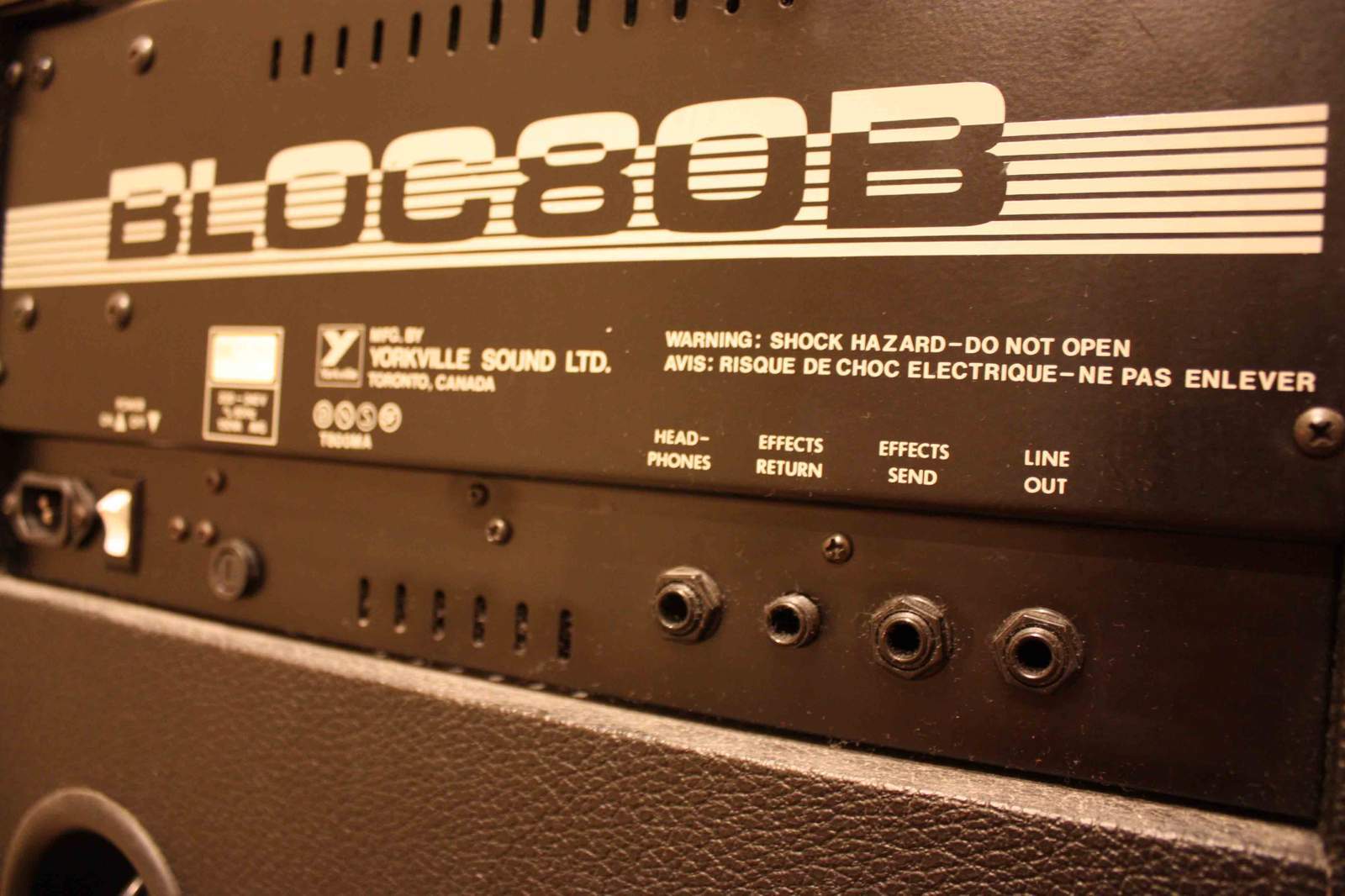 bloc 80b bass amp