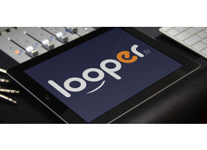 Looper logo sur ipad