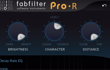 FabFilter Pro-R : brightcharacter FabFilter Pro-R : brightcharacter