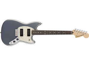 Offset Mustang 90 - Silver w/ Rosewood