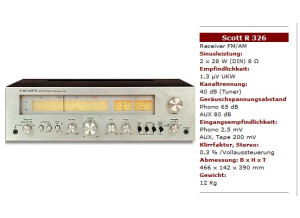 Scott Stereo Tuner T 526L (38467)
