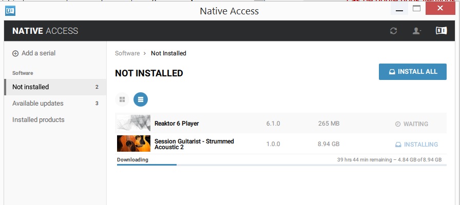 Native Instruments Native Access