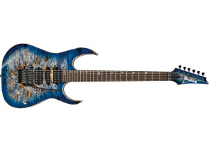 Ibanez rg1070pbz cbb cerulean blue burst electric guitar
