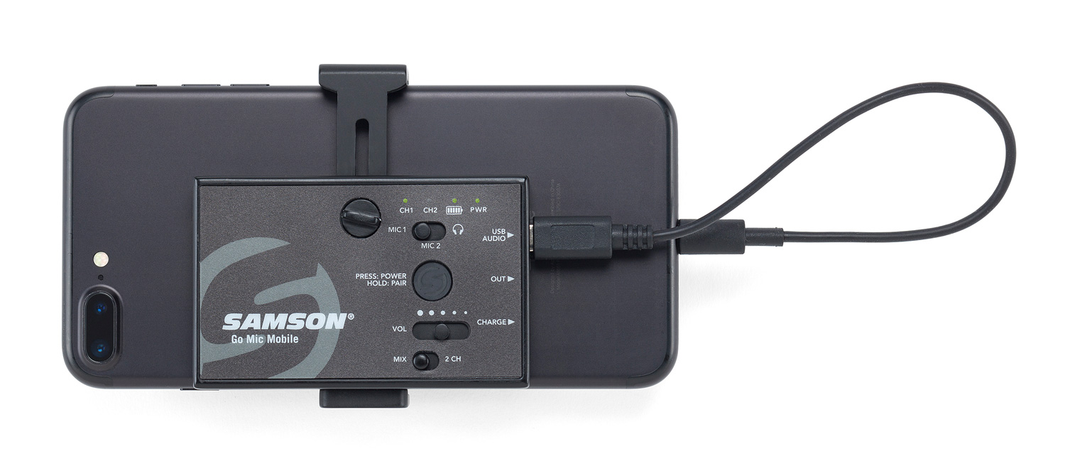 Go Mic Mobile RX on iPhone7