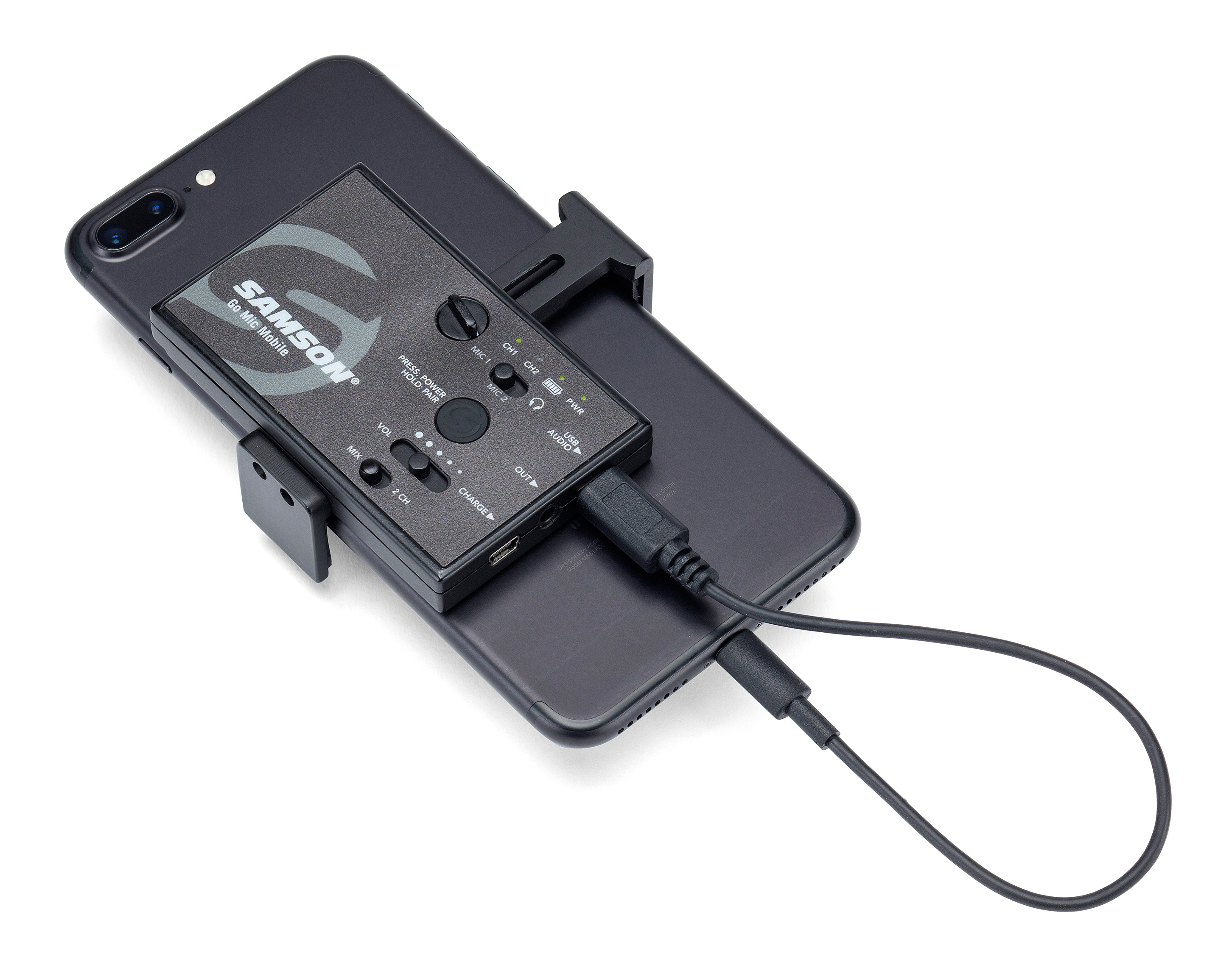 Go Mic Mobile RX on iPhone7 Angled 5nUFvwa