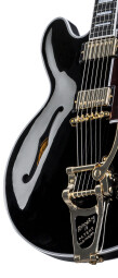 Gibson ES-355 Vintage Ebony Bigsby VOS : ES5516EBBG1 HARDWARE FRONT