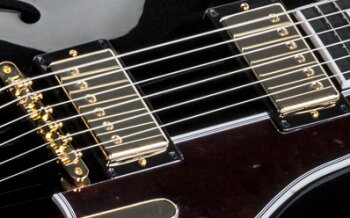 Gibson ES-355 Vintage Ebony Bigsby VOS : ES5516EBBG1 ELECTRONICS PANEL 01 Gibson ES-355 Vintage Ebony Bigsby VOS : ES5516EBBG1 ELECTRONICS PANEL 01