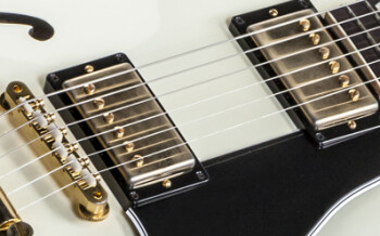 Gibson 1964 ES-345 Classic White VOS : ES456416CWGH1 ELECTRONICS PANEL 01